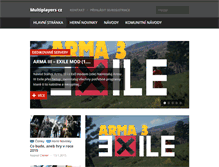 Tablet Screenshot of forum.multiplayers.cz